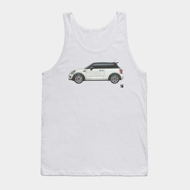 Geo3Doodles M1N1 Doodle Tank Top by Geo3doodles